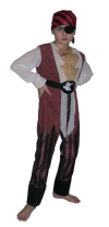 Костюм Пирата с мускулатурой,  на 4-6, 7-10, 11-14 лет, артикул Е70817, фирма Snowmen, Сноумен