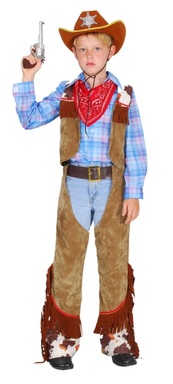 Детский карнавальный костюм ковбоя размеры на 4-6 лет, рост 110-120 см, артикул Е80734-1, фирма Snowmen.  костюм ковбоя, краги, ковбойская шляпа, Детский карнавальный костюм ковбоя, костюм ковбоя фото, купить костюм ковбоя, костюм ковбоя для мальчика, костюм ковбоя детский, костюм ковбоя детский купить, костюм ковбоя купить для мальчика