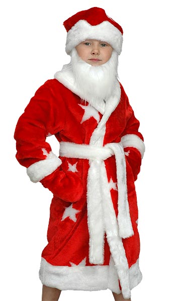 детский новогодний костюм Деда Мороза