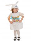 Костюм Зайки для девочки, карнавальный костюм Зайка белая ЛАЙТ, детский карнавальный костюм зайки, костюм зайчика для девочки, костюм зайки для девочки, костюм зайца для девочки, детский костюм зайки