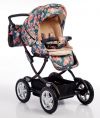 Детская коляска для новорожденных 2 в 1 Geoby C3018 LUX - Геоби С3018 ЛЮКС, купить детскую коляску для новорожденных, купить спальную коляску, люльку, детские коляски новинки
