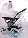 Детская коляска для новорожденных 2 в 1, JULIA BARONESSA ECCO, эко-кожа, зима-лето, новинка 2014