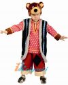 Детский карнавальный костюм Михаил Потапыч, костюм медведя бурого, костюм мишки Михайл Потапыч на рост 98-134 см, на 3-7 лет.
