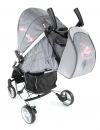 Детская прогулочная КОЛЯСКА Lider Kids  S401B VIKI,  Лидер кидс s401b ВИКИ, 4-х колесная, супер легкая и компактная коляска на алюминиевой раме, с накидкой на ноги, дождевиком, сумкой для транспортировки и рюкзаком. 