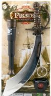 Набор Пирата: меч, подзорная труба и компас 838-11, артикул К31541, фирма SNOWMEN. Аксессуар к карнавальному костюму пирата 