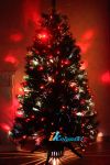  Пушистая новогодняя елка со светодиодами легко собирается для праздника и легко ее убрать в коробку для компактного хранения. 