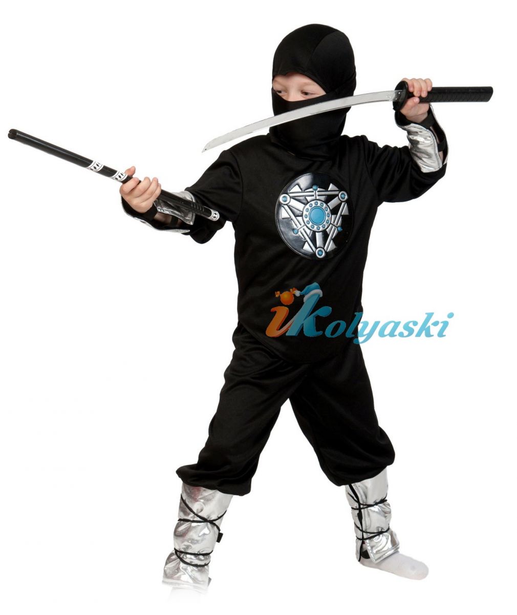 Новогодний костюм самурая для мальчика своими руками
