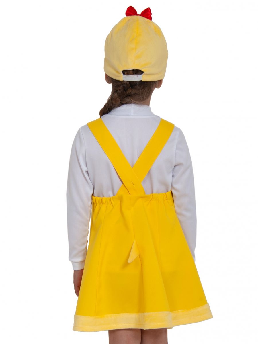 Детский карнавальный костюм Цыпочки для детей, костюм цыпленка для девочки ткань-плюш, Карнавал-off