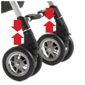 Детская прогулочная коляска для двойни Aprica Двойня Nelccobed Twin