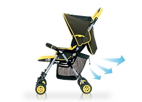 Детская прогулочная коляска для двойни Aprica Двойня Nelccobed Twin