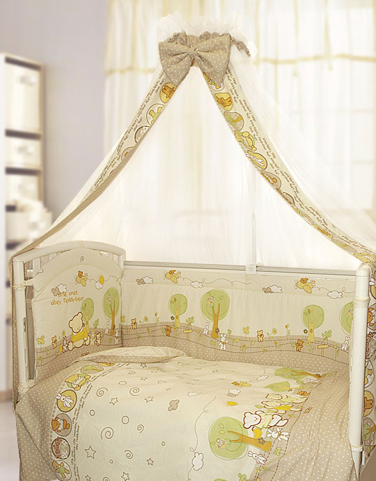 Детская кроватка Italbaby Hello с набором для регулировки высоты (White)