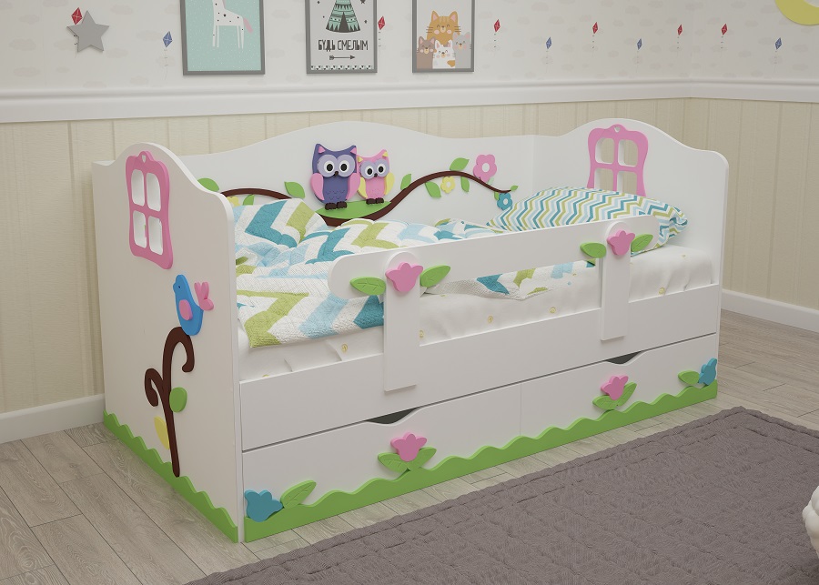 Когда и как перевести ребенка из кроватки с бортиками в детскую кровать?