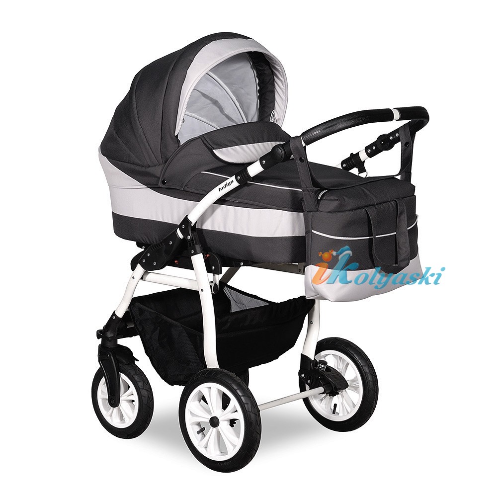 Детская Коляска 3 в 1, коляска для новорожденных, модульная коляска с автокреслом SYDNEY '17 F 3 в 1, фирма Indigo, цвет 26