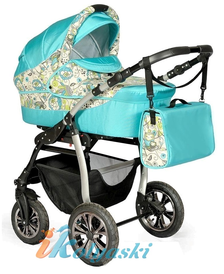 Детская коляска для новорожденных Slaro Sydney, Сларо Сидней, 2 в 1. Коляска от рождения до 3 лет