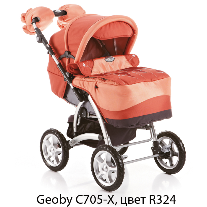 Geoby C705-X Коляска универсальная, коляска трансформер, зима-лето, от рождения до 3-х лет, коляски трансформеры, коляски для новорожденных, коляски от рождения до 3 лет, коляска с перекидной ручкой, переносная люлька