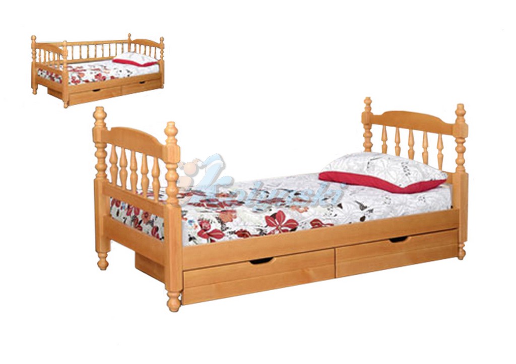 Деская кровать с бортиками от 3 лет, раздвижная кровать с мягкими бортиками, ясельная детская
