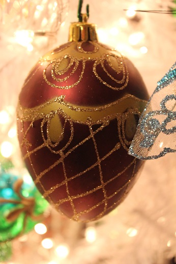 Стеклянная елочная игрушка Яйцо Рождество 8 см, подвеска, отзывы