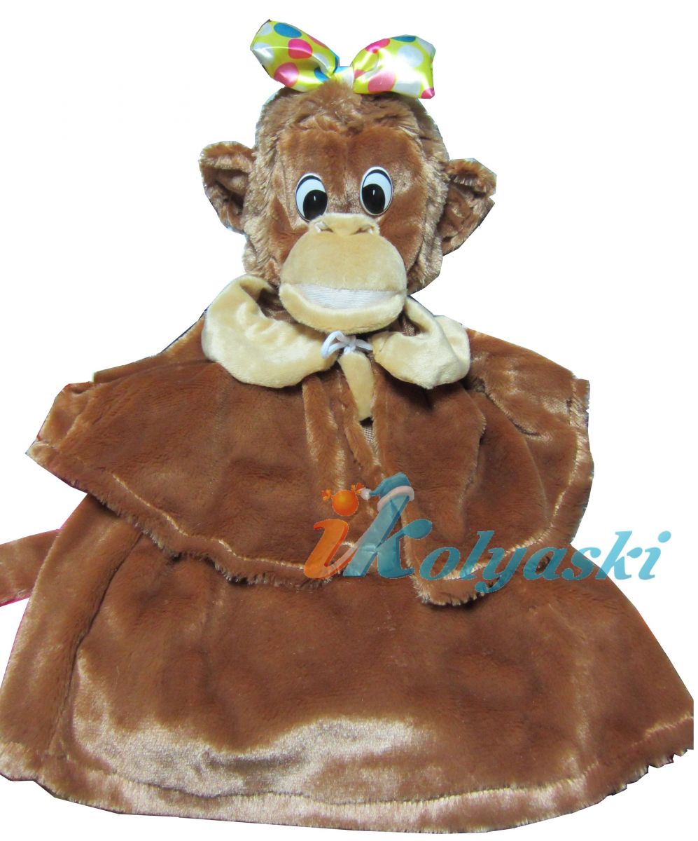 Карнавальный костюм Обезьяна девочка, рост 122-134 см (Бока С)