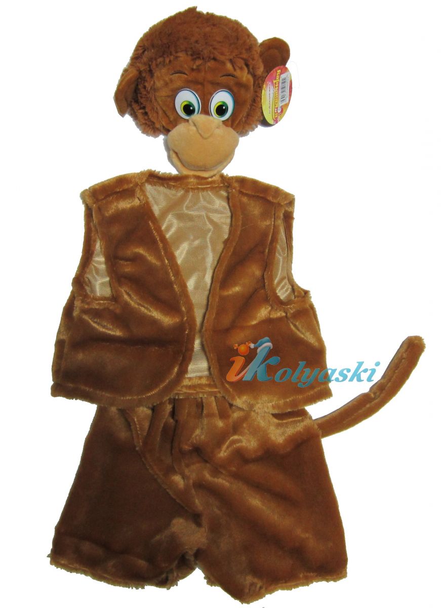 Костюм обезьянки для мальчика, Детский   карнавальный костюм  из икусственного меха Обезьянка для мальчика.  Символ 2016 года  - Обезьяна. Любимые, известные не первый год детские карнавальные костюмы