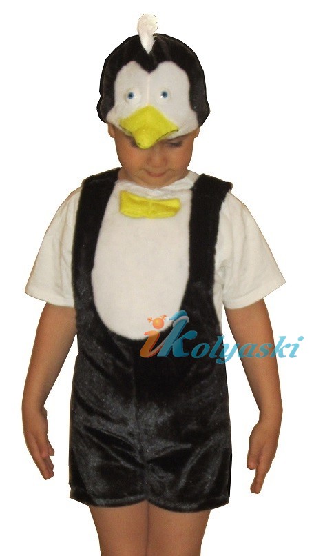 	 Костюм Пингвина детский. Детский карнавальный костюм из искусственного меха Пингвин фирмы 