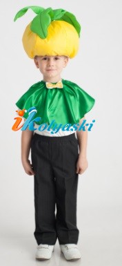 Костюм Свеклы, детский карнавальный костюм овоща Свеклы, шапка и накидка, Лапландия.