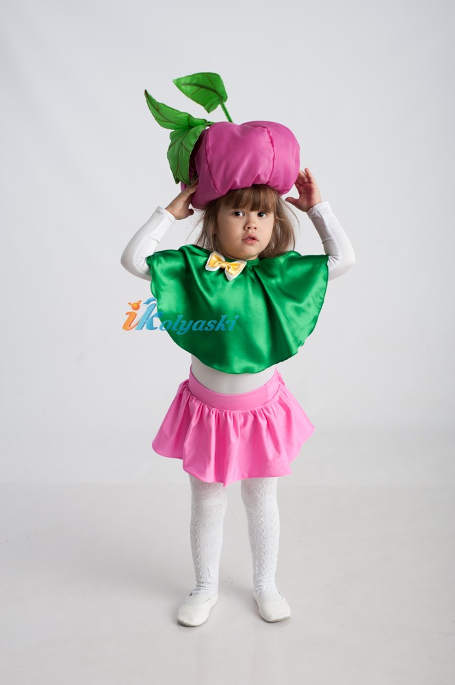 Выбор детских костюмов овощей и фруктов для утренника