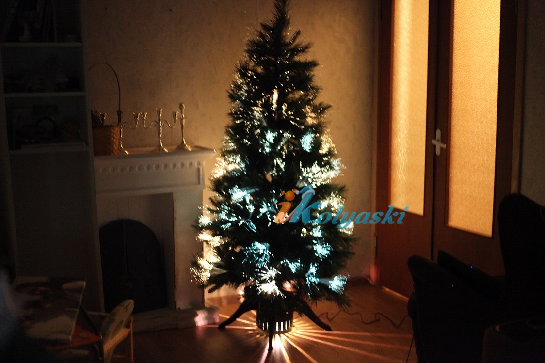 Новогодняя оптоволоконная елка световод FANTASY ФАНТАЗИЯ 229 см, Gifttree Crafts Company, США - купить в интернет-магазине в Москве с доставкой по РФ
